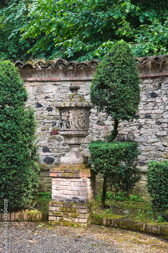 Fototapeta Naklejka Na Ścianę i Meble -  View of Grazzano Visconti. Emilia-Romagna. Italy.