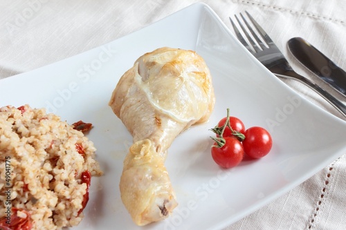 honey and lemon glazed chicken