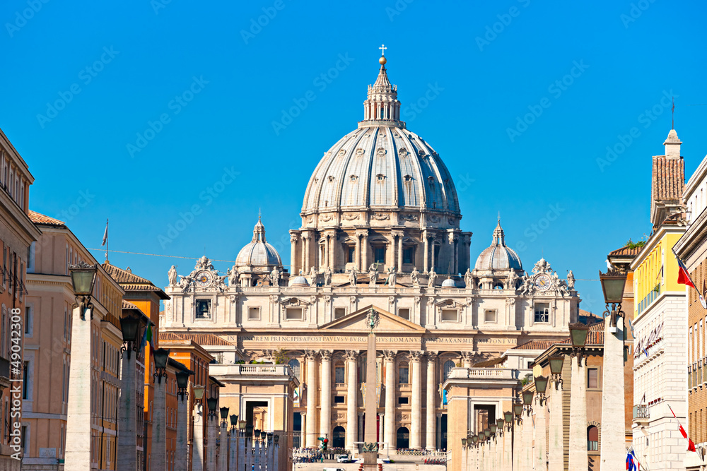 San Peter, Rome, Italy.