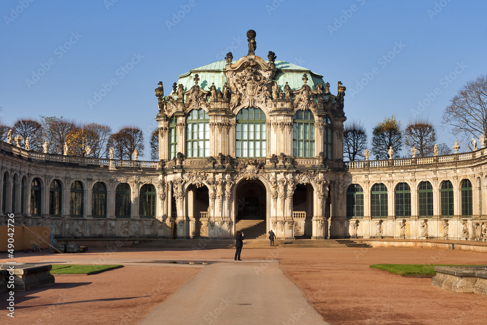 Zwinger palace in Dresden, Germany.