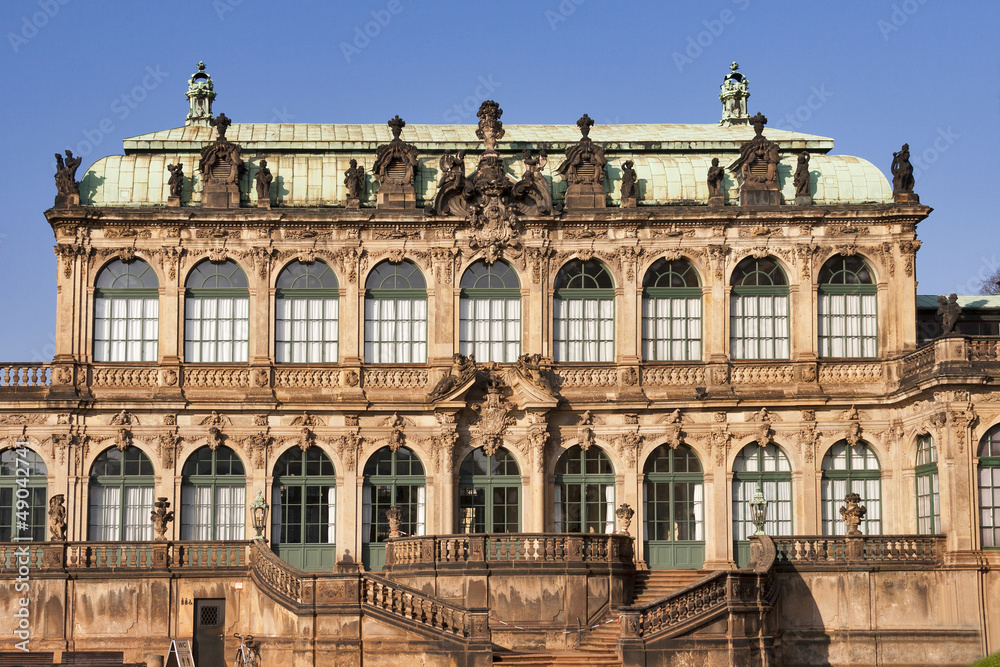 Zwinger Museum in Dresden, Germany