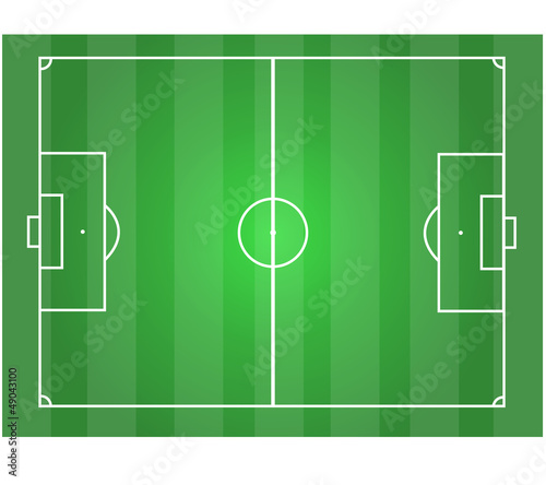 Soccer field Vertical graphic