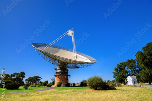 Radio telescope in Parkes, Australia