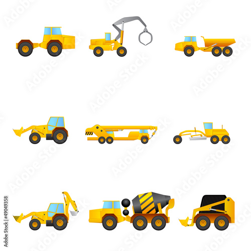 set of Building machines