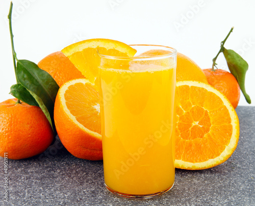 Orangensaft frisch gepresst
