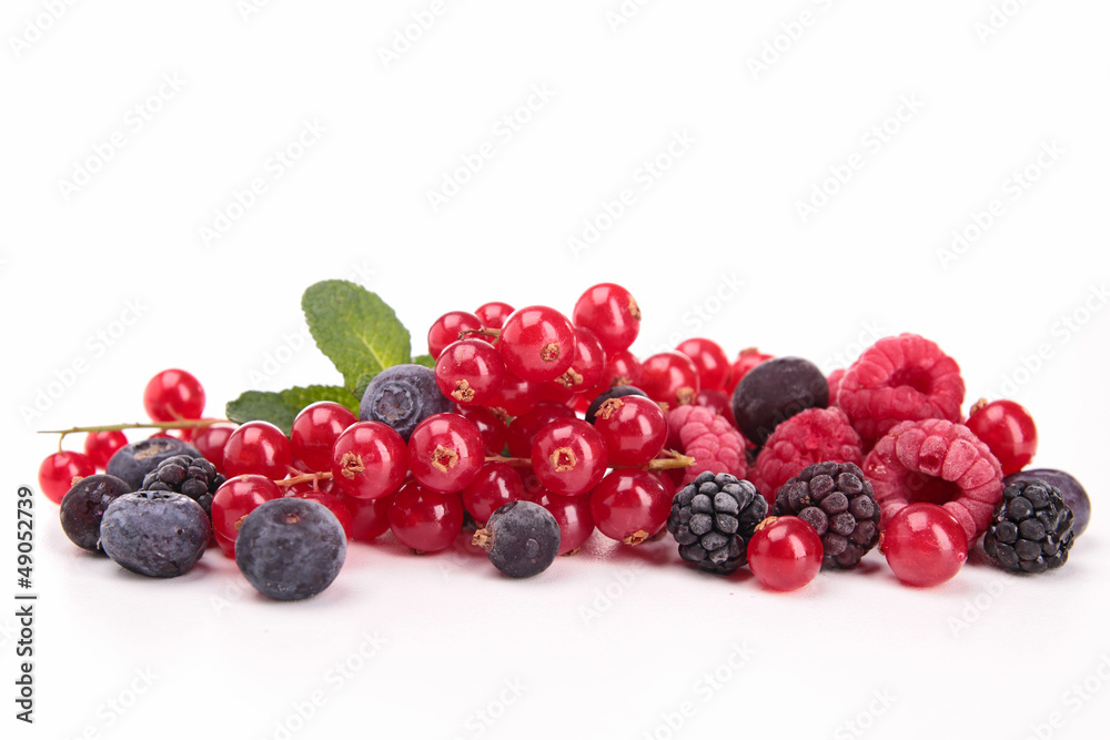 assortment of berries assortment of berries