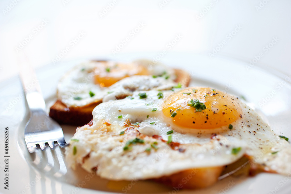 Spiegelei auf Toast Spiegelei auf Toast
