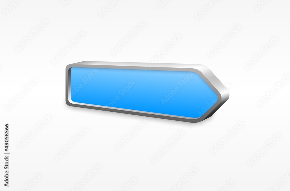 blue metal arrow button blue metal arrow button