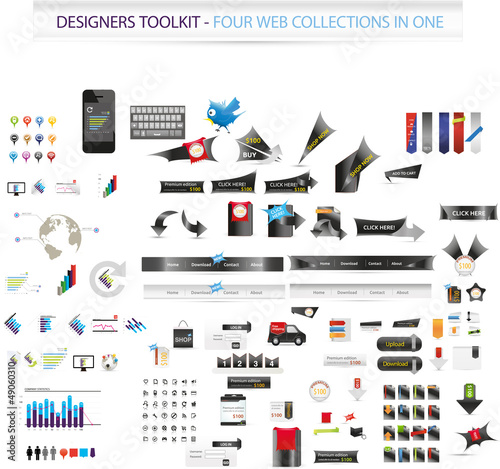 Designers toolkit - Four collections in one