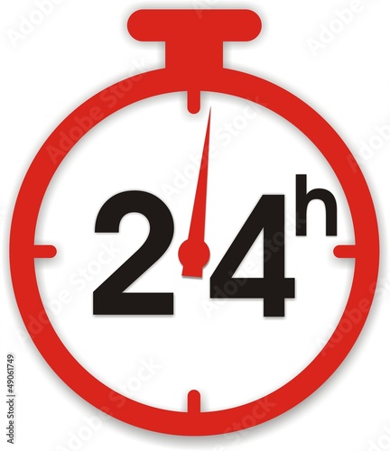 pictogramme chrono 24 h