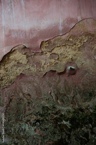 Fototapeta Naklejka Na Ścianę i Meble -  cracked concrete vintage wall