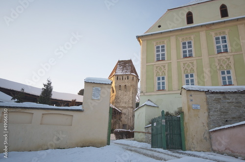 view in Sighisoara, the Tinkers Tower