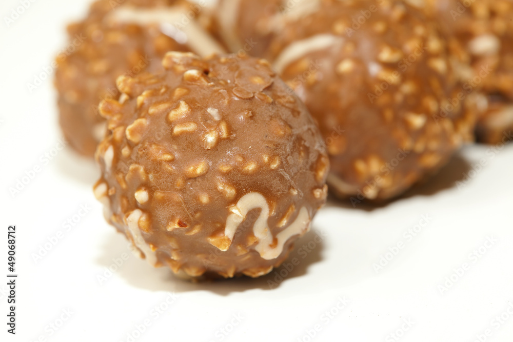 chocolate bolus and nut candy sweet chocolate bolus and nut candy sweet