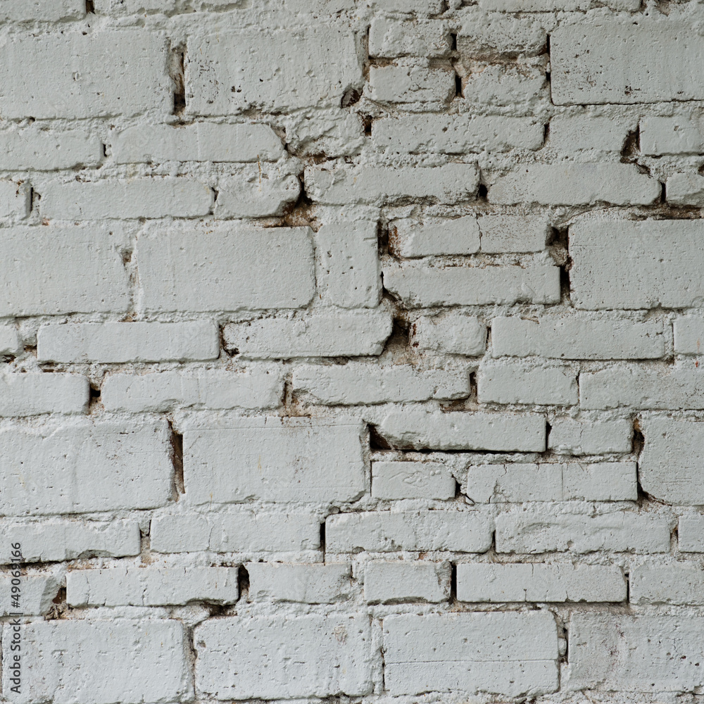Fototapeta premium white brick wall