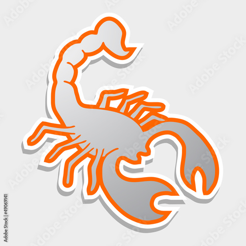 Scorpion sticker