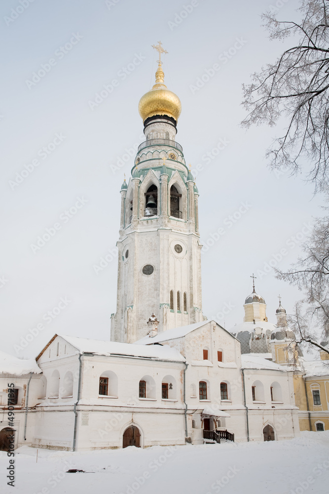 Колокольня Софийского собора. Город Вологда
