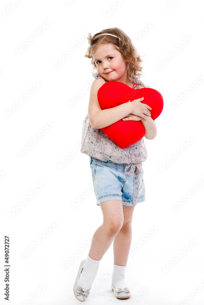 beautiful girl with a teddy heart beautiful girl with a teddy heart