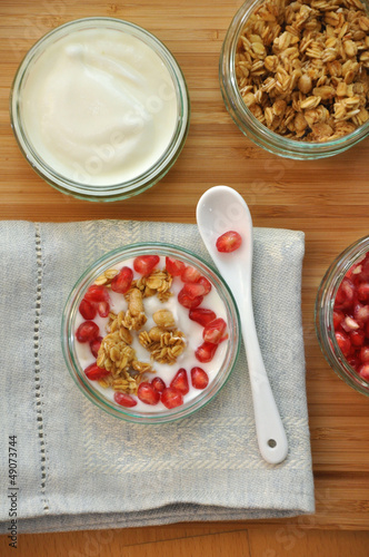 Granatapfel Müsli