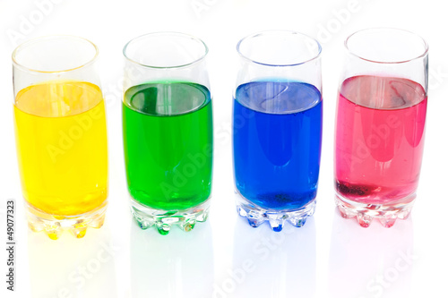 Colorful liquids
