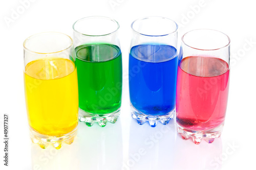 Colorful liquids
