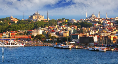 Istanbul from Galata tower, Turkey #49077720