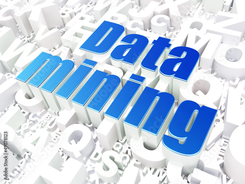 Information concept: Data Mining on alphabet