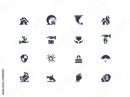 Insurance icons