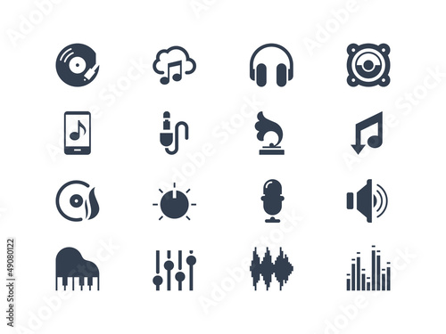 Music icons