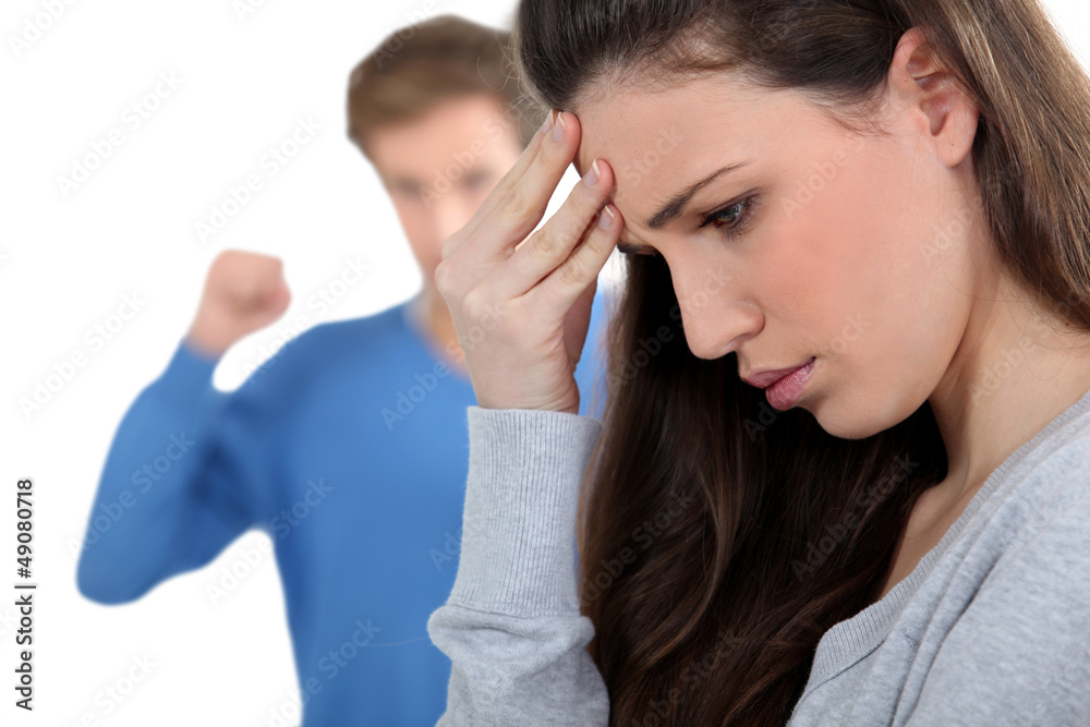 Couple arguing Couple arguing