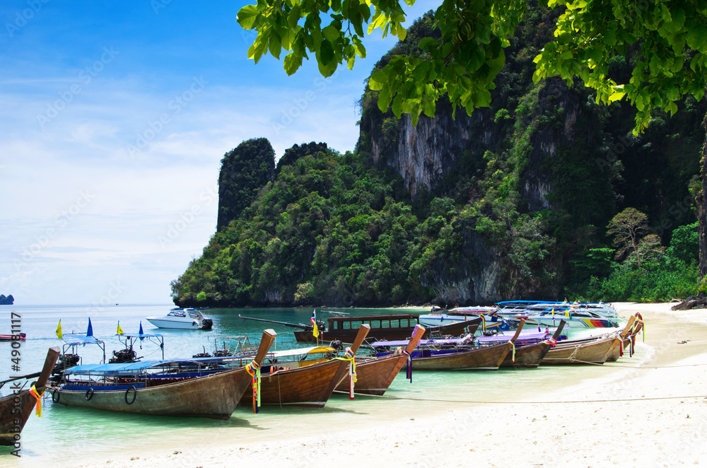 beach and tropical sea