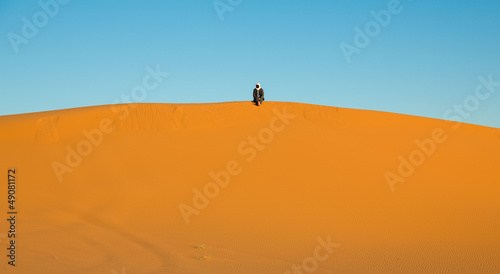 Dune and man