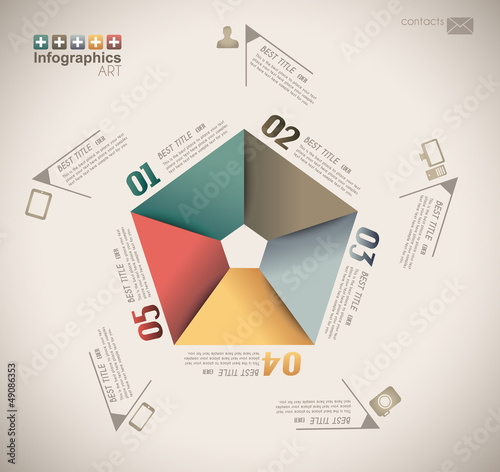 Infographic design - original paper