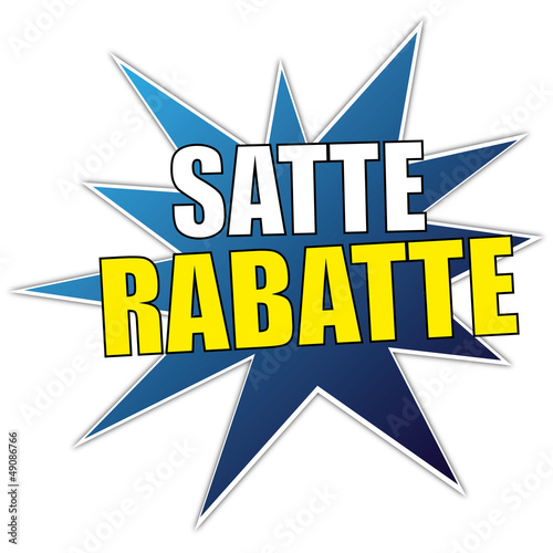 Satte Rabatte - Rabatt Button / Sticker