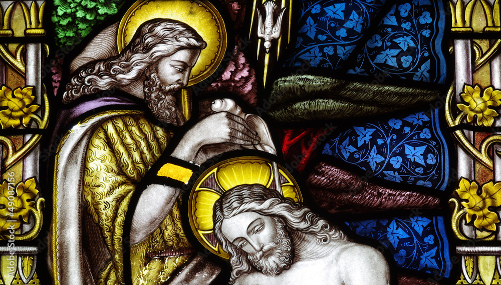 Baptism of Jesus Stock Photo | Adobe Stock