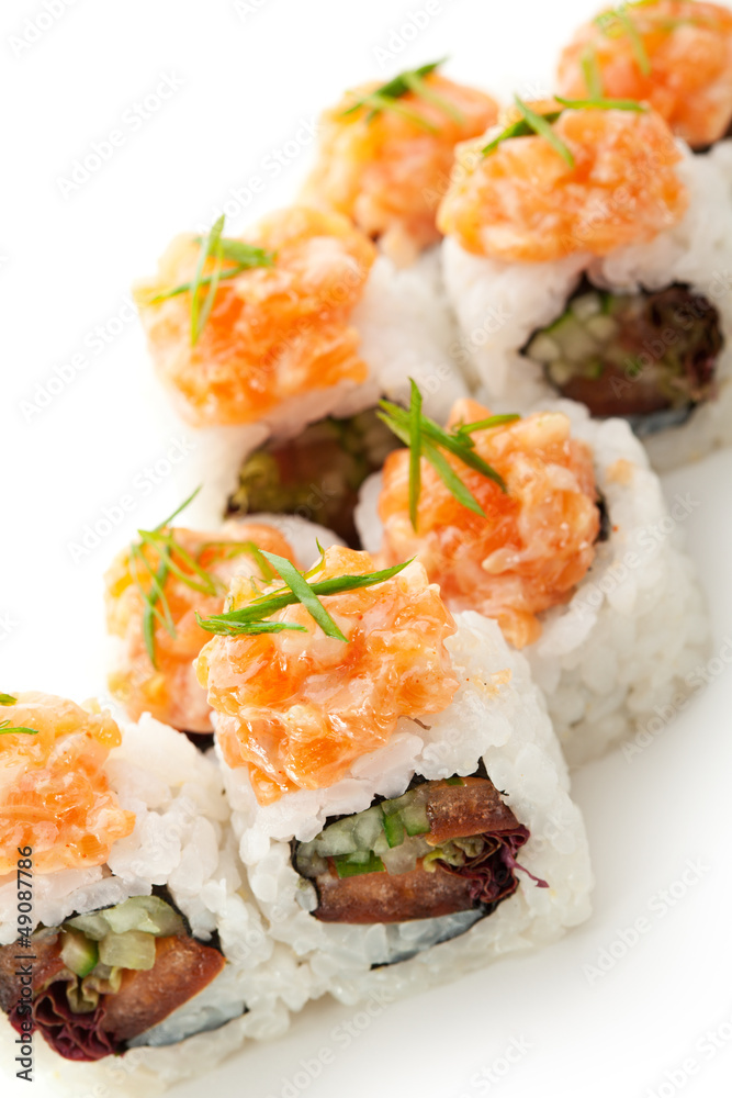 Japanese Cuisine - Sushi Roll Japanese Cuisine - Sushi Roll