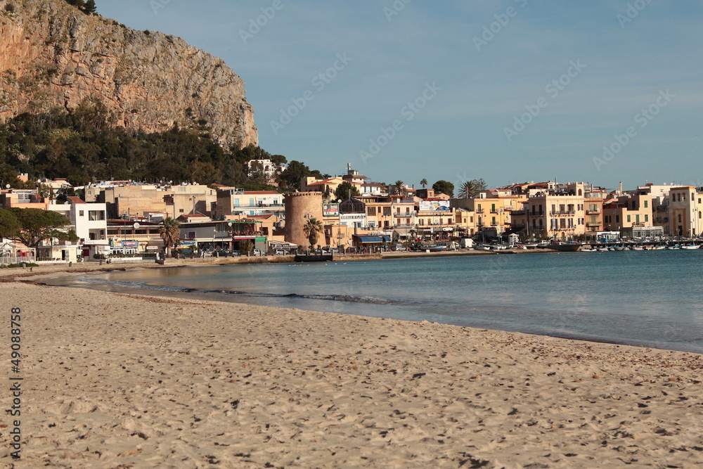 Spiaggia, Mondello -  Palermo