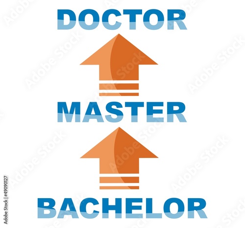 university degree - chart hierarchy