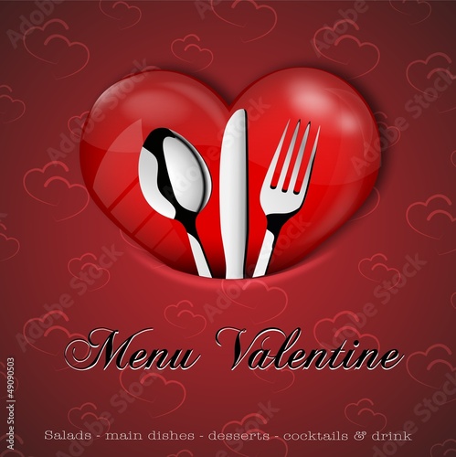 Menu Valentine IV