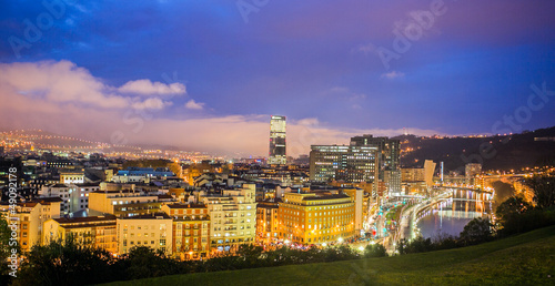 Bilbao sunset