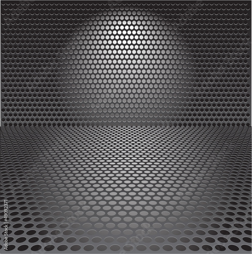 Metallgitter.