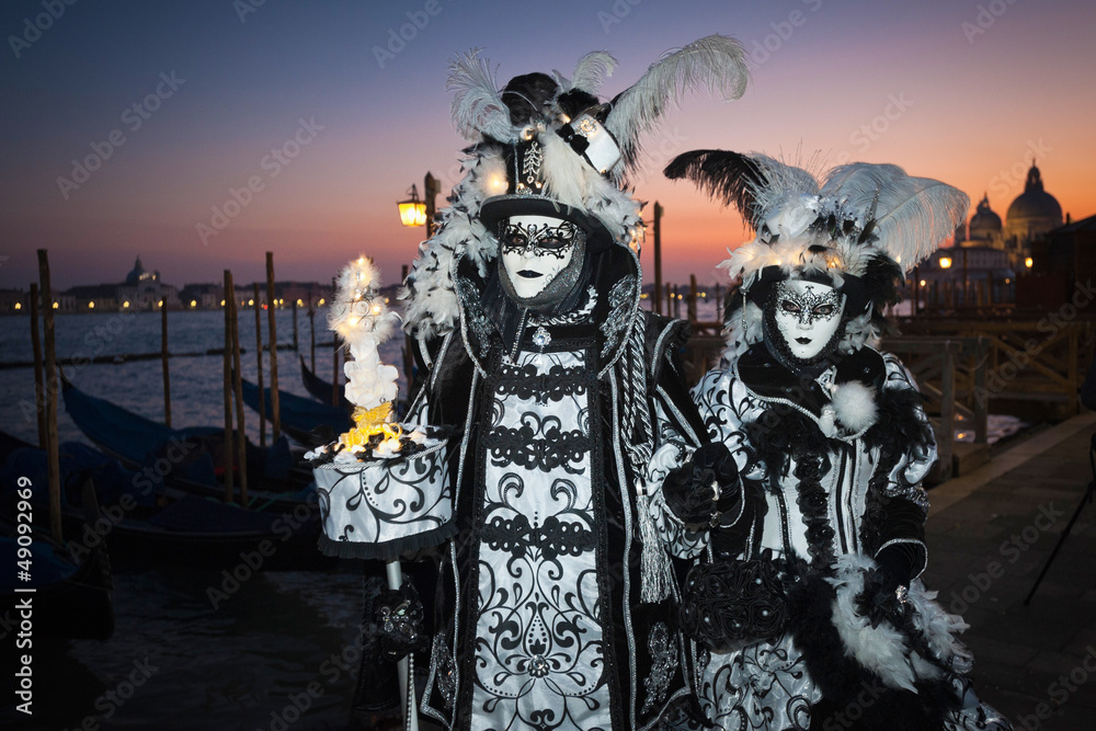 Naklejka premium Venice Carnival