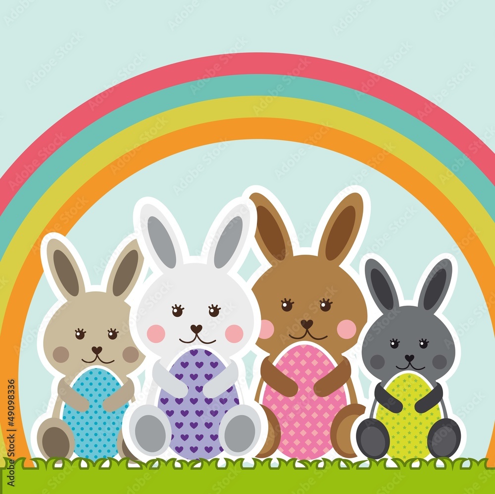 Obraz premium happy easter