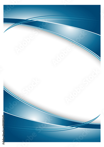 Abstract blue background for brochure