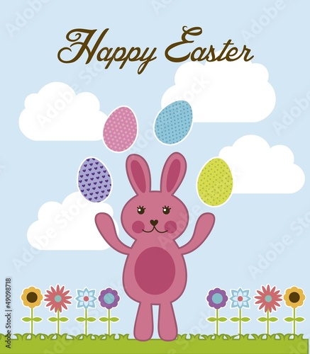 easter vector photo