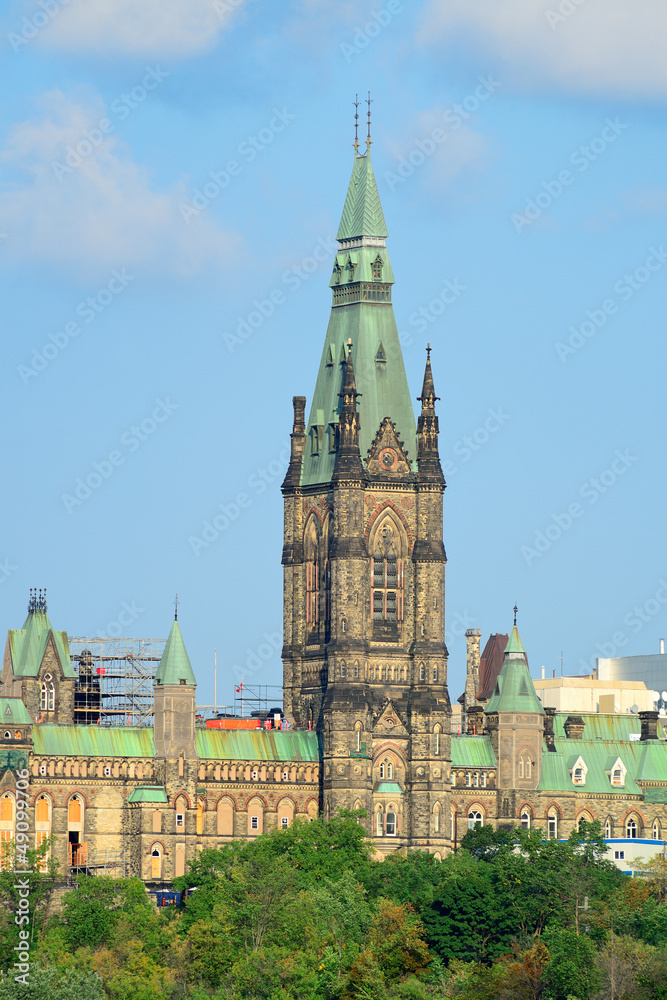 Obraz premium Ottawa Parliament Hill building