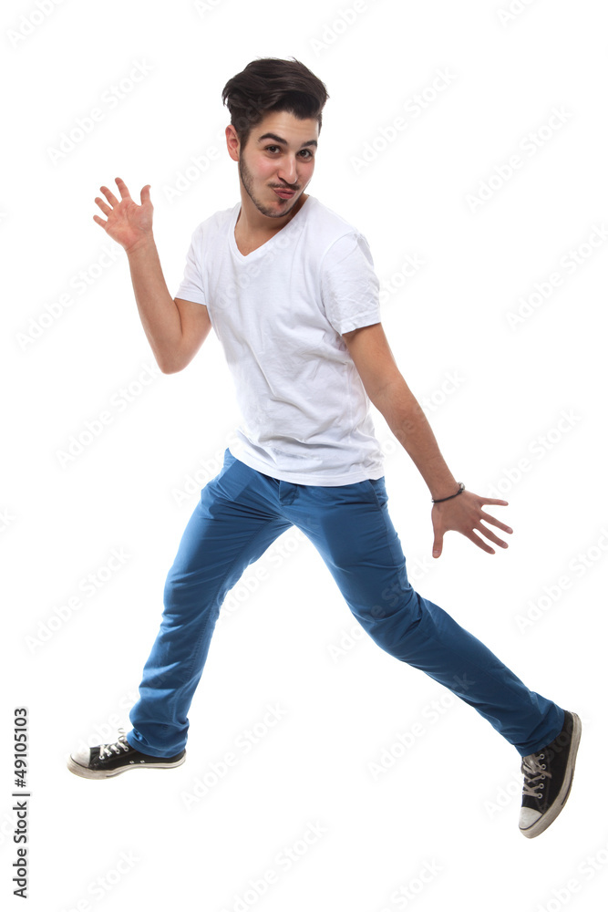 Portrait Of Man Dancing Portrait Of Man Dancing