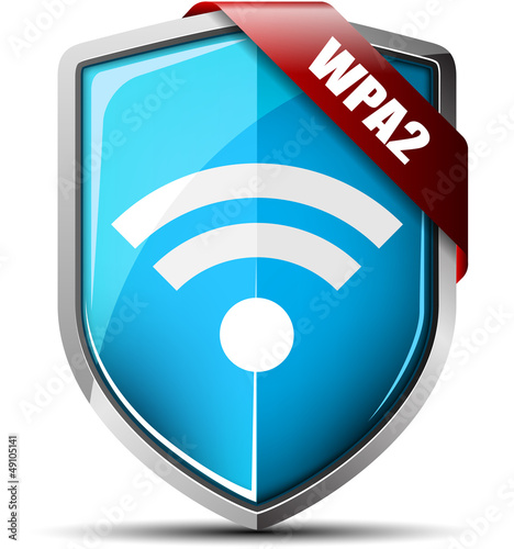 Wi-Fi WPA2 secure photo