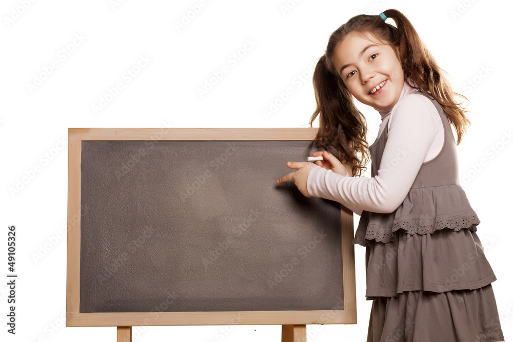 little girl pointing to a table little girl pointing to a table