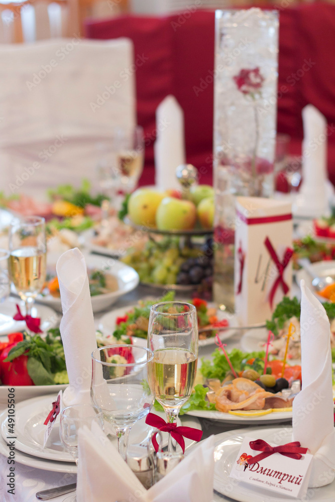 Fototapeta premium Festive food