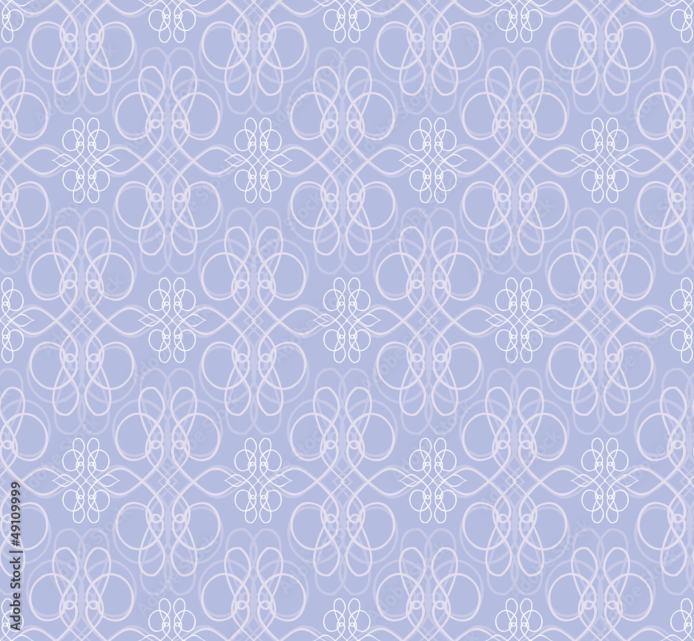 Seamless pattern. Retro floral background. Elegant wallpaper.